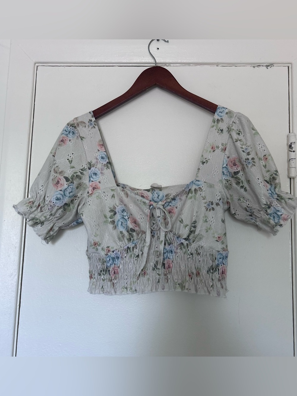 Urban Outfitters Floral Crop Top